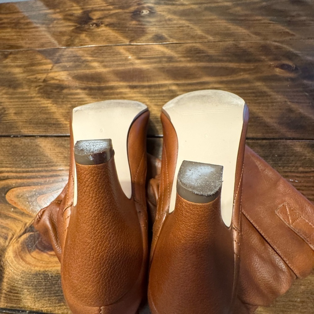STEVE MADDEN LEGION Boots COGNAC BROWN SIZE 9 - Picture 7 of 14